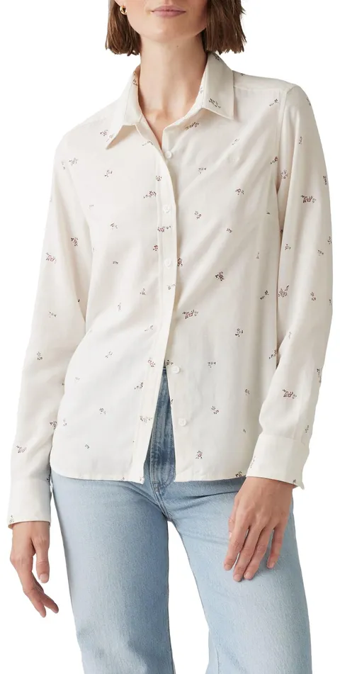Levi's Camicia da Donna New Classic Fit, Lou Ditsy Floral_v5, XS