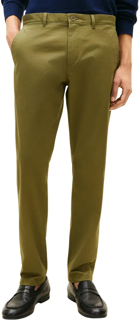 Tommy Hilfiger Harlem Essential Twill MW0MW40690 Chino, da Uomo, Verde, 34W/32L
