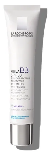 La Roche Posay Mela B3, Trattamento Correttivo Anti-Macchie SPF 30, Per Tutti i Tipi di