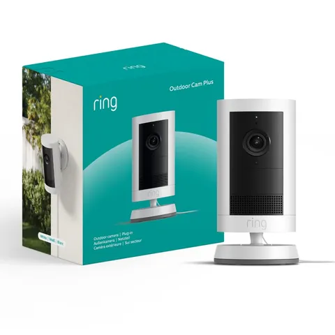 Ring Videocamera Esterna Plus Plug-in 2K