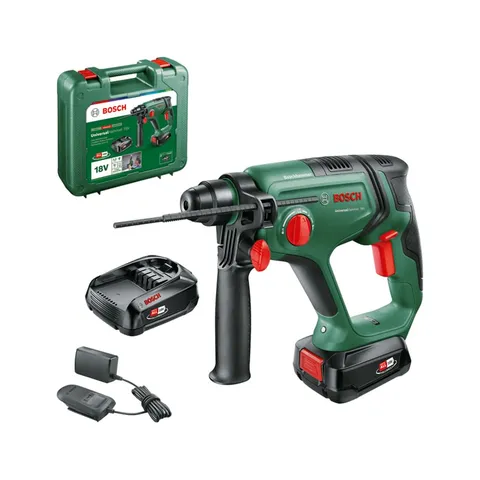 Bosch Martello perforatore a batteria UniversalHammer 18V (2 batterie da 2,5 Ah, 18 Volt