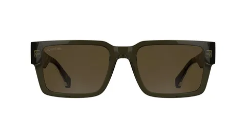 Lacoste Occhiali da Sole L6089S Uomo Cachi Trasparente