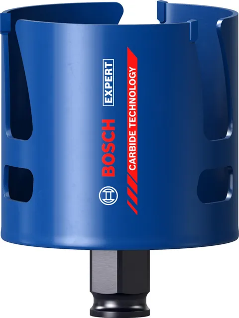 Bosch Professional 1x Seghe a Tazza Expert Construction Material per Legno Tenero, Ø 67