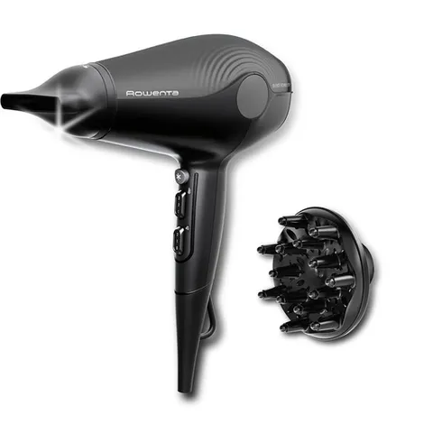 Rowenta Ultra Silence, Asciugacapelli Ultra Silenzioso con Design Leggero e Compatto