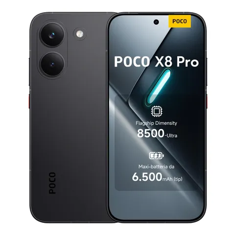 POCO X8 Pro 12GB+512GB Dimensity 8500 Nero