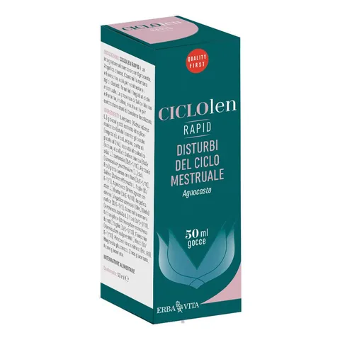 ERBA VITA Ciclolen Rapid integratore alimentare a base di estratti vegetali utili per