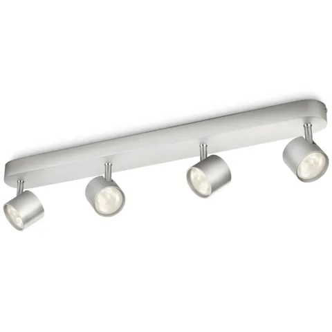 Philips Lighting Faretti Star - 4 Punti LED 5W Grigio