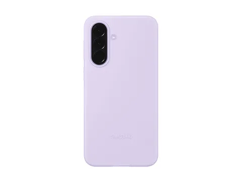 Samsung Silicone Case cover morbida colorata in silicone per Galaxy A37 5G, Light Violet