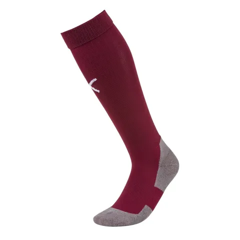 Puma Team Liga Socks Core Calzettoni da Calcio, Rosso (Cordovan/White), 35-38 Uomo