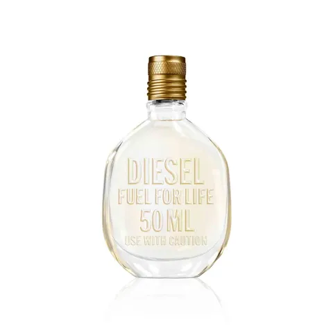 Diesel Fuel for Life Eau de Toilette Uomo, Profumo Uomo Intenso e Legnoso, Fragranza