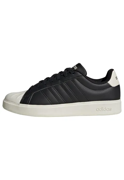 adidas Uomo Streettalk Shoes, Core Black/Core Black/off White, 46 EU