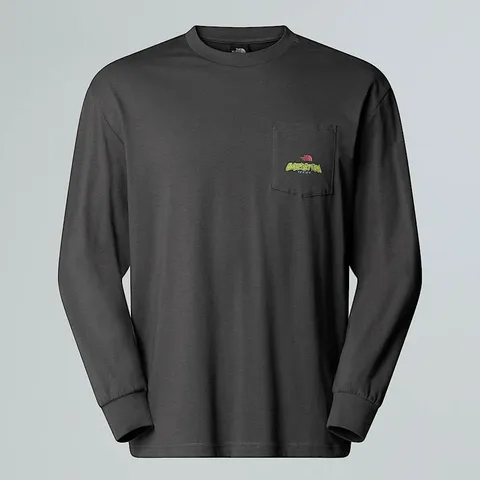 The North Face Expedition Celebration Oversized Maglietta a Maniche Lunghe da Uomo