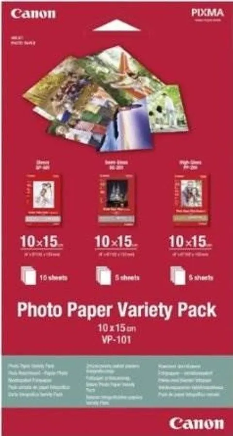 Canon Variety Pack VP-101 Kit Carta Fotografica