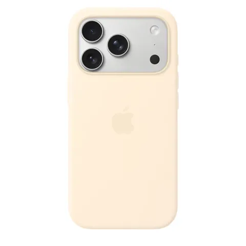 Apple Custodia MagSafe iPhone 17 Pro Silicone - Vaniglia