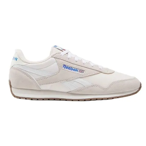 Reebok Scarpe da Ginnastica Unisex Classic AZ, Bianco/Grigio e Chalk, 38,5 EU, White Luxe