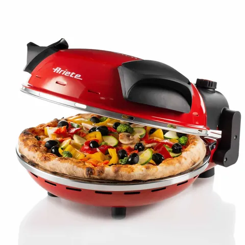 Ariete Forno Pizza 909, Pizza 4' Minuti, Forno per Pizza con 5 Livelli di Cottura
