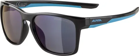 Alpina Unisex Bambini, Flexxy Cool Kids Cmb Sportivi, Black-cyan, One Size, Occhiali