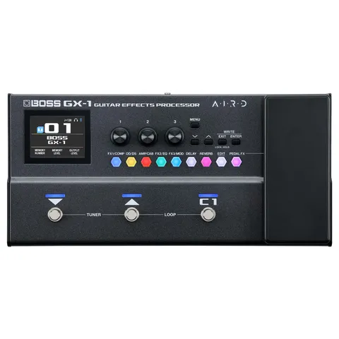 BOSS GX-1 | Processore di effetti per chitarra ultra-portatile | Ricco di ampli ed