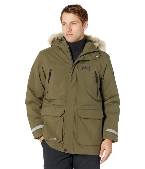 Helly Hansen Hommes Parka transparente, Vert, 2XL