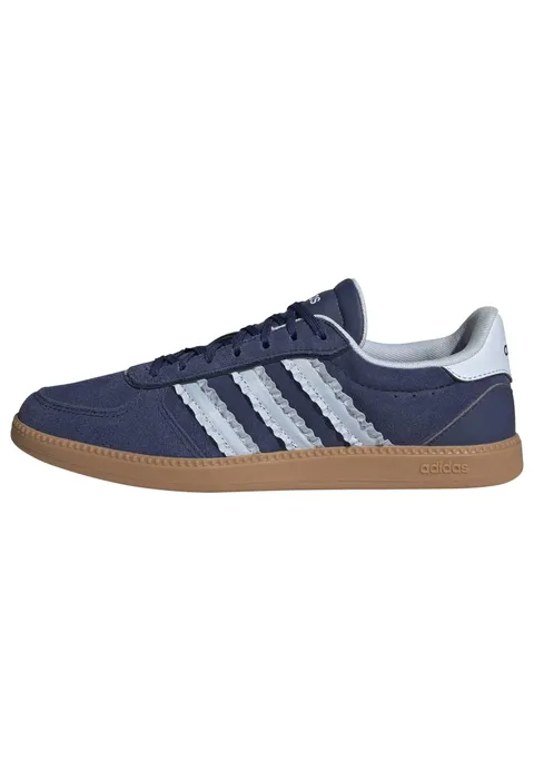 adidas Donna Breaknet Sleek Shoes, Dark Blue/Crystal Sky/GUM10, 36 EU