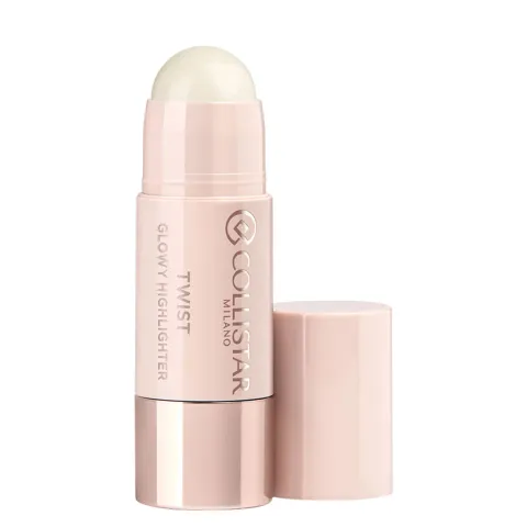 Collistar Twist Glowy Highlighter, Illuminante in Stick Viso, Occhi, Labbra, Texture