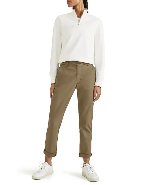 Dockers Weekend Chino Slim, Pantaloni Donna, Harvest Gold, 27