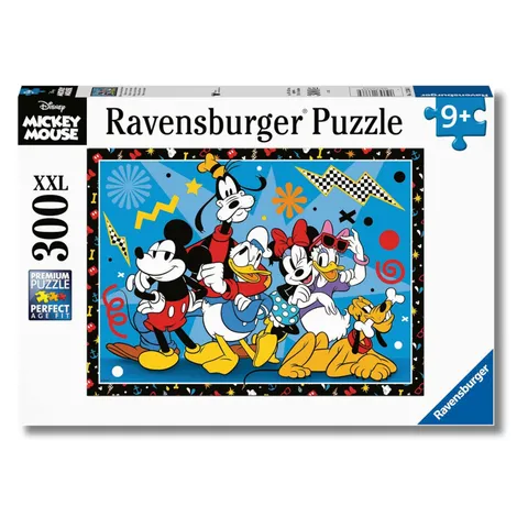 Ravensburger - Puzzle Mickey & Friends, 300 Pezzi XXL - Puzzle Bambini 9 Anni, Collezione