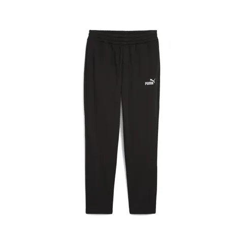 PUMA Ess No. 1 Logo Sweatpants FL op, Pantaloni Lavorati a Maglia Uomo, PUMA Black