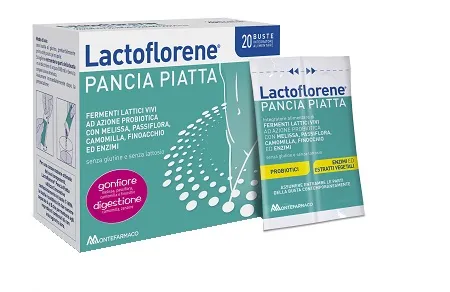 Lactoflorene Pancia Piatta, Fermenti Lattici, Probiotici, Senza Glutine Senza Lattosio