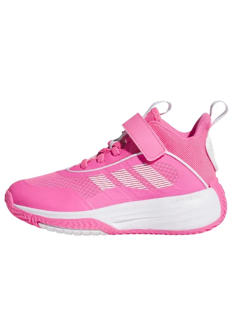 adidas Unisex - Bambini e Ragazzi Ownthegame 3.0 Shoes, Lucid Pink/Ftwr White/Lucid Pink