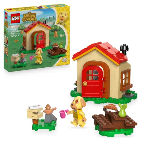 LEGO Animal Crossing La Casetta di Dora - Giocattolo con Minifigure, Pianoforte, Tavolo
