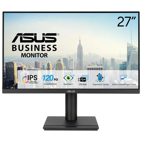 ASUS VA279QGS Business Monitor da 27", Full HD IPS (1920x1080), 1ms (MPRT), 120Hz, HDMI
