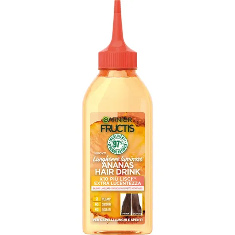 Garnier Fructis Balsamo Lamellare Hair Food Ananas, Per Donare Luminosità a Capelli