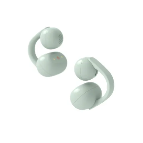 Sony LinkBuds Clip Auricolari Wireless Open-Ear, 37h Autonomia, Verde