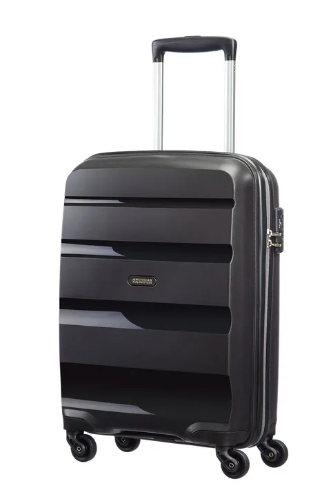 American Tourister Bon Air - Spinner S, Bagaglio a Mano, 55 cm, 31.5 L, Nero (Black)