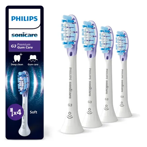 Philips Sonicare G3 Testine Ricambio Premium Gum Care (4 pezzi)