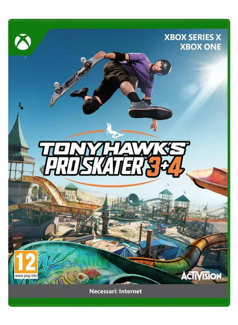 Xbox - Tony Hawk’s Pro Skater 3 + 4 - Standard Edition - Xbox Series X / Xbox One (Disco)