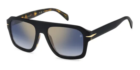 David Beckham DB 7127/S WR7/1V Black Havana Sunglasses Man Standard, Standard, 54