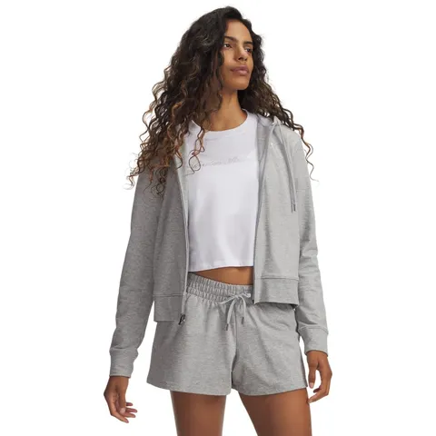 Under Armour Sport Terry FZ - MOD Grey Light Heather / / Bianco - SM, MOD Gray Light