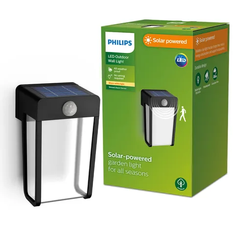 Philips LED Shroud Lampada Solare Sensore Movimento