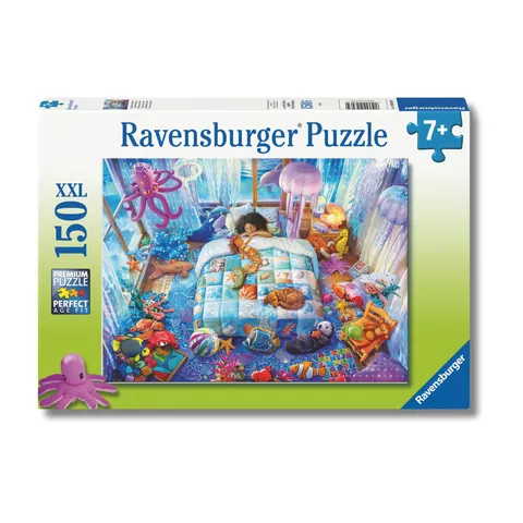 Ravensburger - Puzzle 150 Pezzi XXL, Sogni Sottomarini - Puzzle Bambini 7 Anni, Giochi