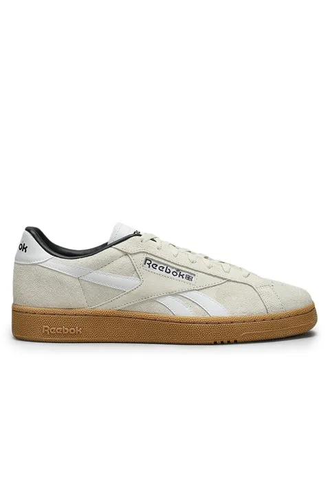 Reebok Unisex Club C Grounds UK Sneaker, Alabastro/Chalk/Gum, 42,5 EU