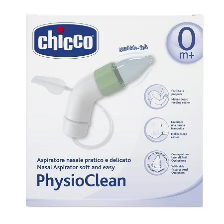 Chicco PhysioClean Kit Aspiratore Nasale Neonato 0m+