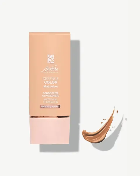 BioNike Defence Color Mat Velvet Fondotinta Opacizzante 05 Honey 30ml