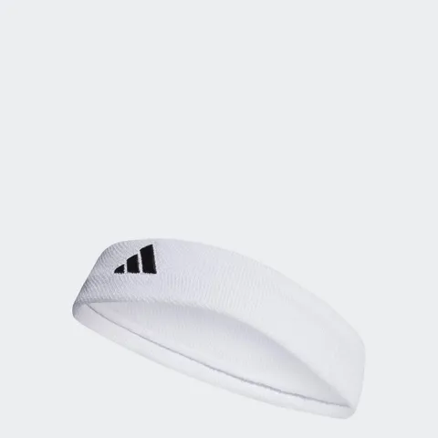 adidas Unisex - Adulto Tennis Headband Hairband, White/Black, M