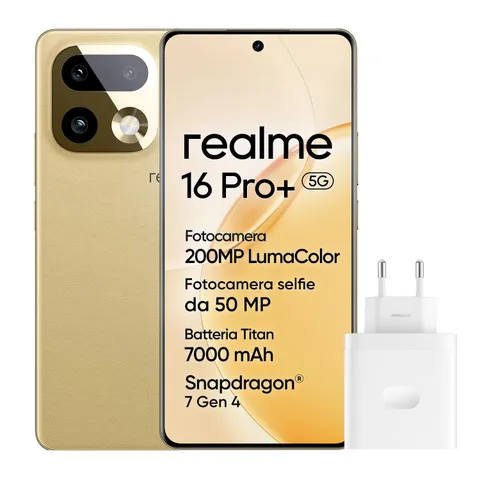 Realme 16 Pro+ 5G 256GB Oro