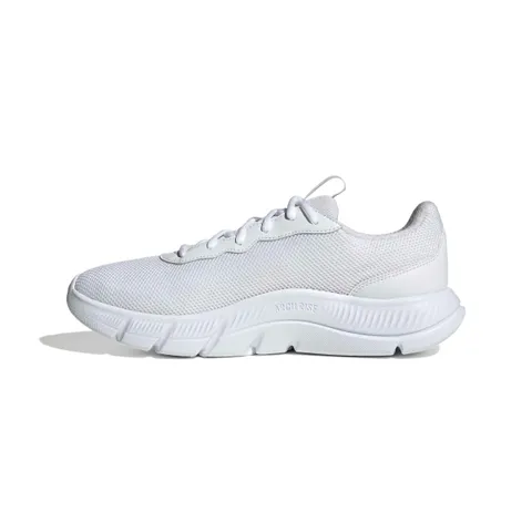 adidas Uomo Cloudfoam Flex Laces Shoes, Ftwr White/Ftwr White/Grey Two, 43 1/3 EU