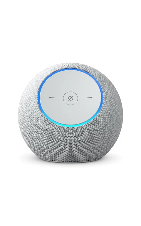 Amazon Echo Dot Max (ultimo modello) - Altoparlante Alexa con audio avvolgente, Hub Casa Intelligente integrato, Bianco ghiaccio, con Accesso Anticipato ad Alexa+