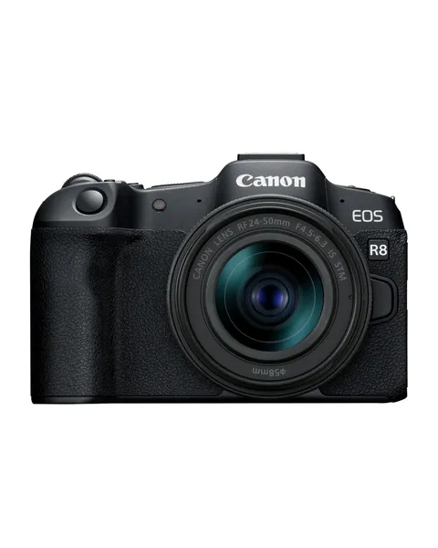 Canon EOS R8 + RF 24-50mm F4.5-6.3 - Fotocamera Digitale Mirrorless - Sensore CMOS