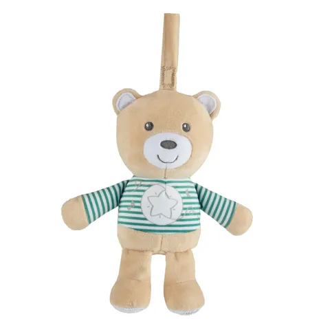 Chicco Orsetto Polvere di Stelle, Orso Peluche, Gioco per Passeggino o Lettino, in